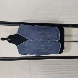 Vintage Carhartt Jean Vest Sz. L